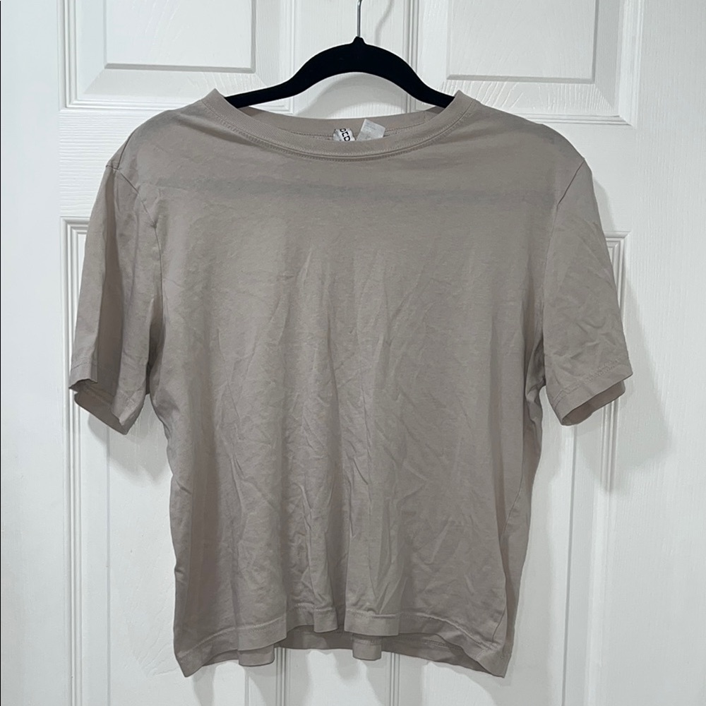 Divided - Beige Short Sleeve T-Shirt